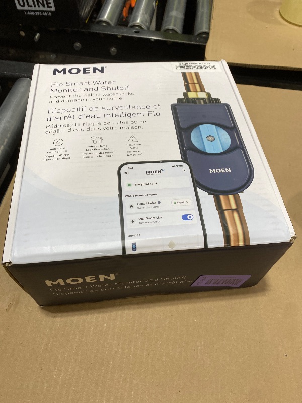 View 2 of Moen Flo Shutoff 3/4" Automatic Water Leak Detector
