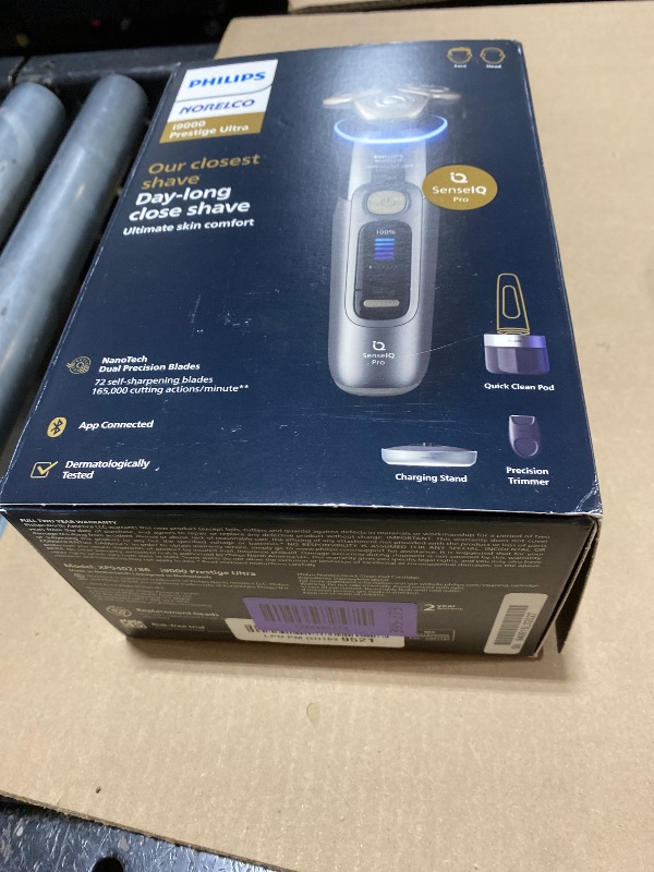 View 2 of Philips Norelco i9000 Prestige Ultra Electric Shaver, Dark Slate