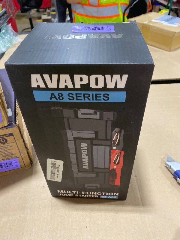 View 2 of AVAPOW 6000A Portable Car Jump Starter