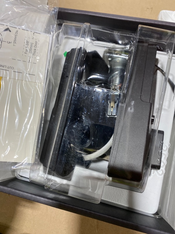 View 3 of Keys are missing----------------Firstriver WiFi Smart Lock - Black