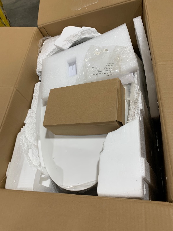 Photo 1 of CANEST Smart Toilet with Bidet, White, Auto Open/Close Lid, ADA Height