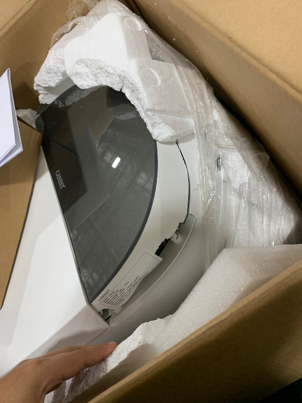 Photo 1 of CANEST Smart Toilet with Bidet, White, Auto Open/Close Lid, ADA Height