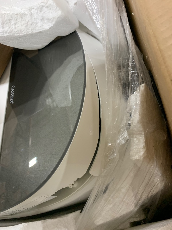 Photo 1 of CANEST Smart Toilet with Bidet, White, Auto Open/Close Lid, ADA Height
