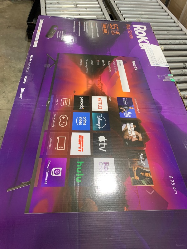 View 2 of Roku 55-Inch Plus Series Smart TV - 4K QLED Mini-LED TV - RokuTV