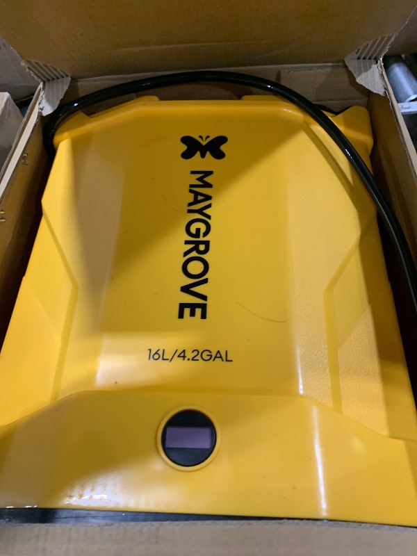 View 3 of Maygrove 4.2 Gallon Battery Powered Backpack Sprayer