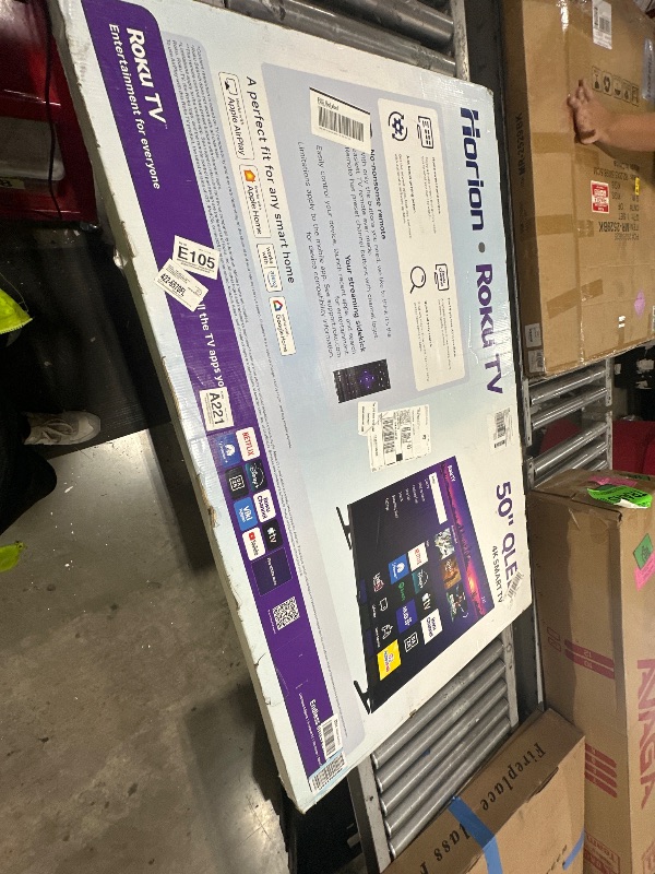 Photo 1 of HORION 50 Inch 4K UHD Smart Roku TV, Direct LED with 5000:1 Contrast