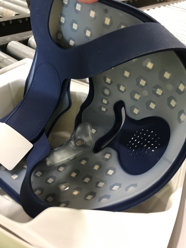 Photo 1 of INIA GLOW 4D Wireless Red Light Therapy Mask for Face, Dual NIR, 320 LEDs