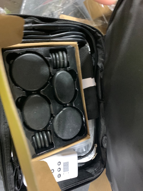 Photo 1 of Goodtar Massage Stone Warmer Set with 20 Basalt Stones