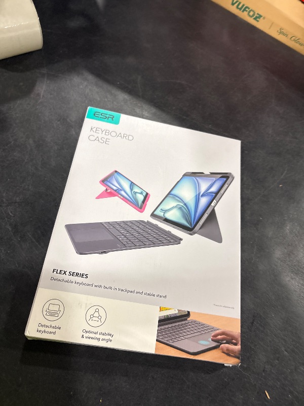 View 2 of ESR for iPad (A16) 11th/10th Gen Case with Keyboard, Ultra-Light