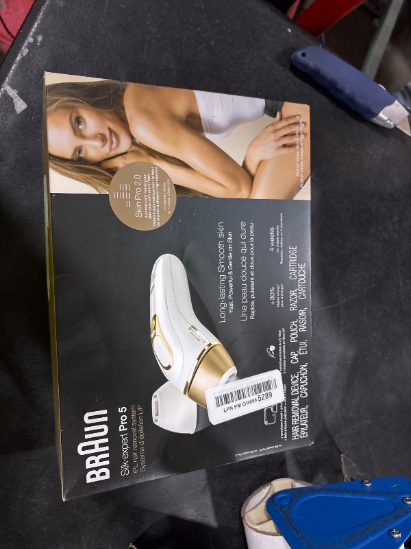 Photo 1 of Braun Silksexpert Pro 5 IPL Hair Removal Device