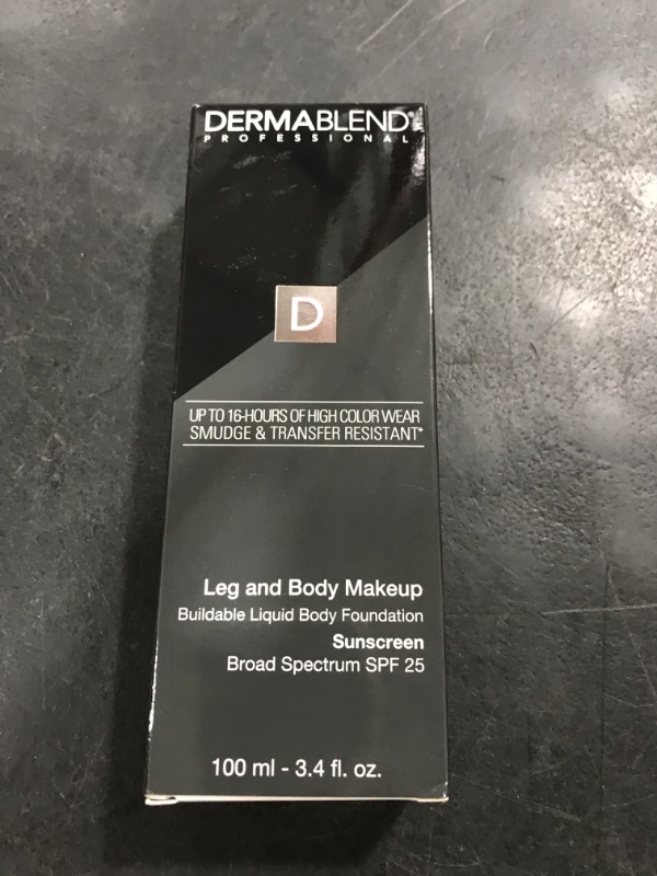 View 2 of Dermablend Leg & Body Makeup Foundation Spf 25, 25W, 3.4 Fl Oz
