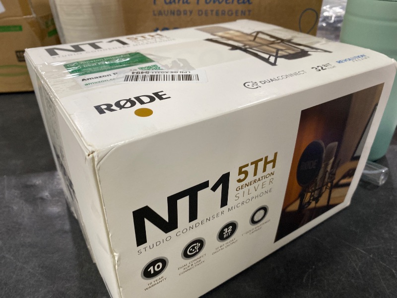 Photo 1 of RØDE NT1 5th Gen Studio Condenser Microphone, XLR + USB-C, Black