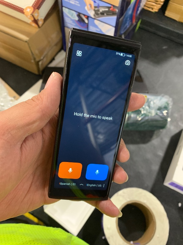 View 4 of iFLYTEK AI Language Translator, 60 Languages, Black