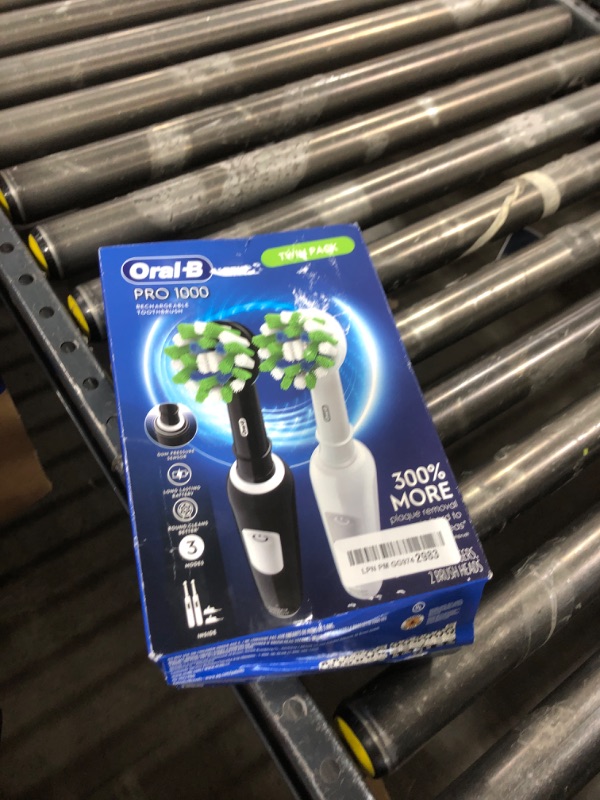 Photo 1 of Oral-B Pro 1000 Electric Toothbrush, 2 Count