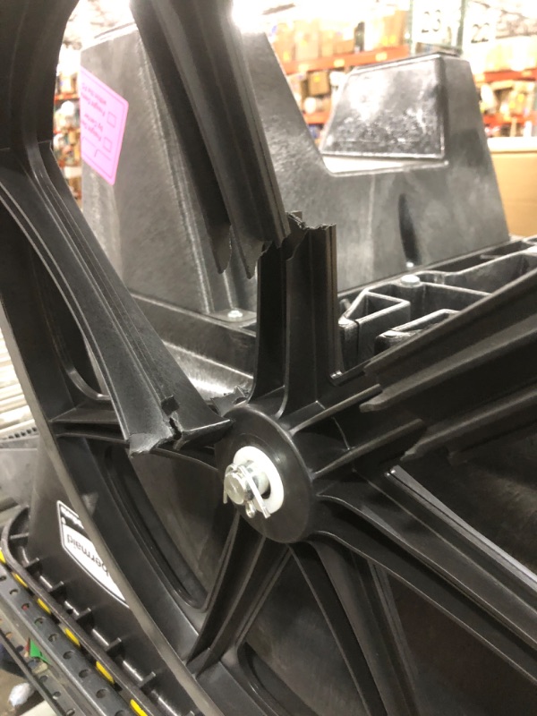 Photo 1 of Rubbermaid Commercial 8.75 cu ft Big Wheel Cart