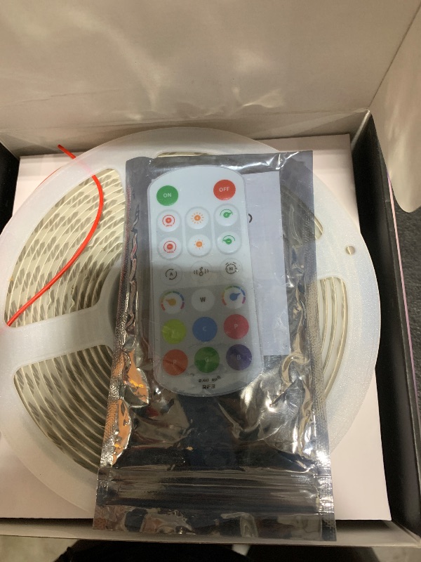 Photo 1 of PAUTIX COB LED Strip Lights Pro, 20ft RGB Smart IC Addressable Tape Light