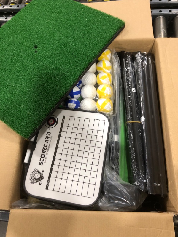 Photo 1 of URUQ Golf Chipping Game with 6 x 6 FT Large Target Mat Training Set