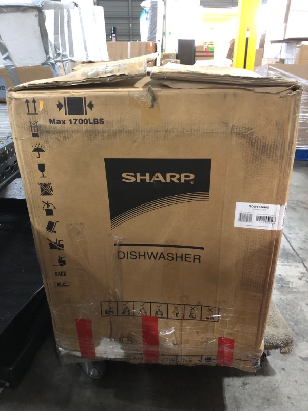 Photo 1 of Sharp SDW6736MS 24" Built-In Dishwasher