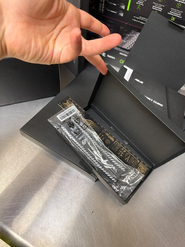 Photo 1 of ASUS ROG Astral GeForce RTX 5090 32GB GDDR7 OC Edition Gaming Graphics Card (Nvidia GeForce RTX5090, Four Fans, 3.8 Slot Design, PCIe 5.0, 2X HDMI 2.1b, 3X DisplayPort 2.1a)