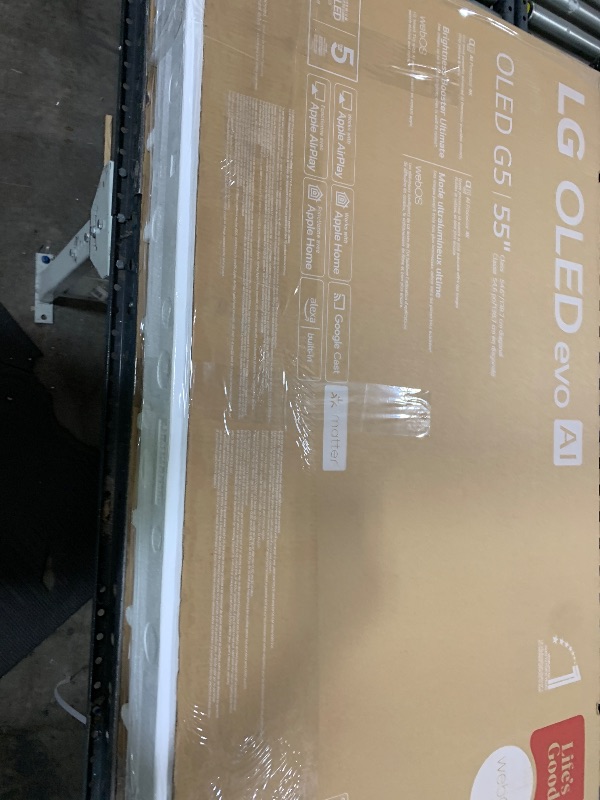 Photo 1 of LG 55-Inch OLED evo AI 4K G5 Series Smart TV (OLED55G5WUA, 2025)`