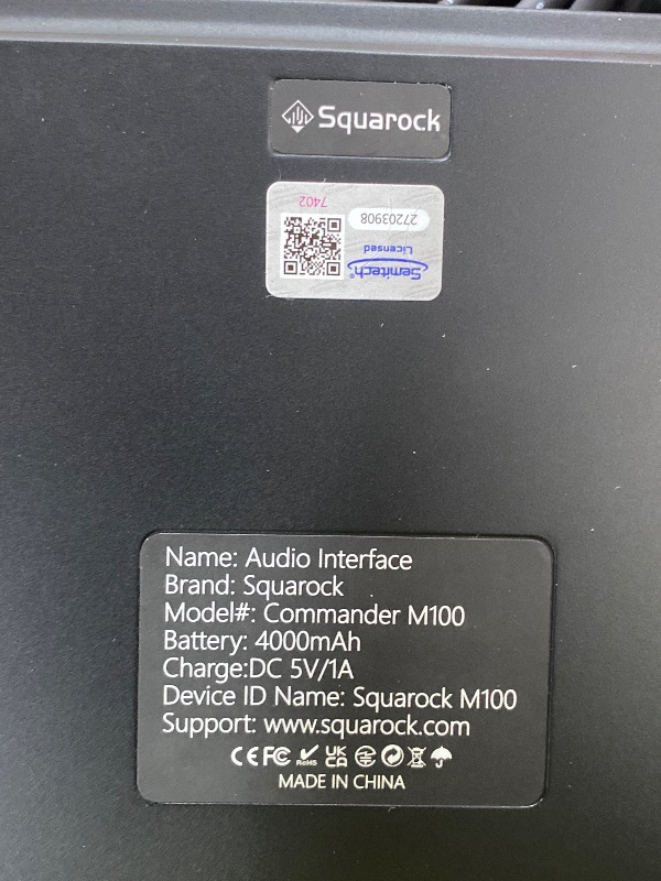 Photo 1 of SquarockTek Podcast Equipment Bundle with M100 Audio Mixer