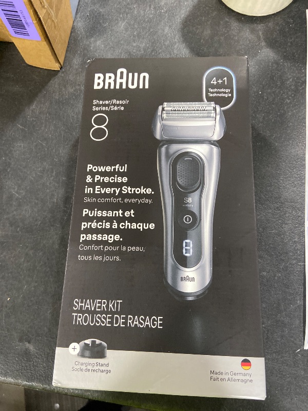 Photo 1 of Braun Series 8 Electric Razor 8517s