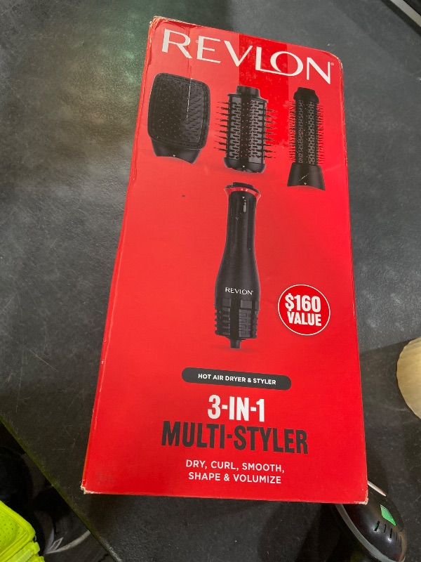 Photo 1 of REVLON 3-in-1 Multi-Styler Blow Dryer Brush with 3 Attachments