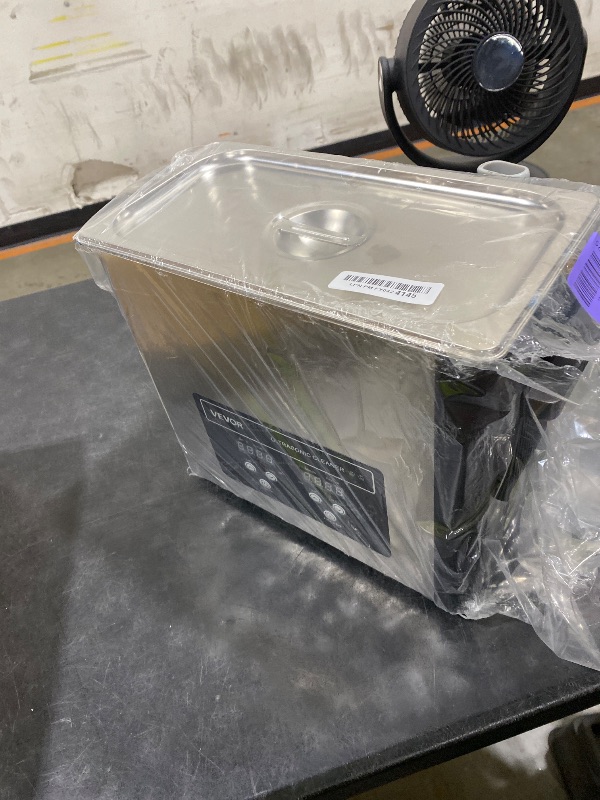 Photo 1 of VEVOR 6L Ultrasonic Cleaner, Professional Ultrasonic Cleaner Machine with Cleaning Basket & Digital Display, 120W Stainless Steel 40kHz Cleaning Machine for Watches, Razors, Jewelry, Coins and More
