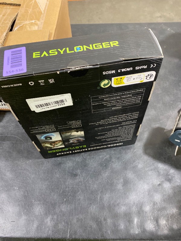Photo 1 of EASYLONGER ES720 PRO CPAP Battery Backup, 276.48Wh