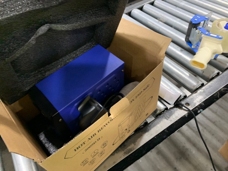 Photo 1 of WEP 2009D-II Hot Air Soldering Station, Hot Air Rework Station with Detachable Soldering Heat Gun, 4 Preset Channels, Digital LED Display, Adjustable Temperature 212-896°F, PID Temp Stabilization