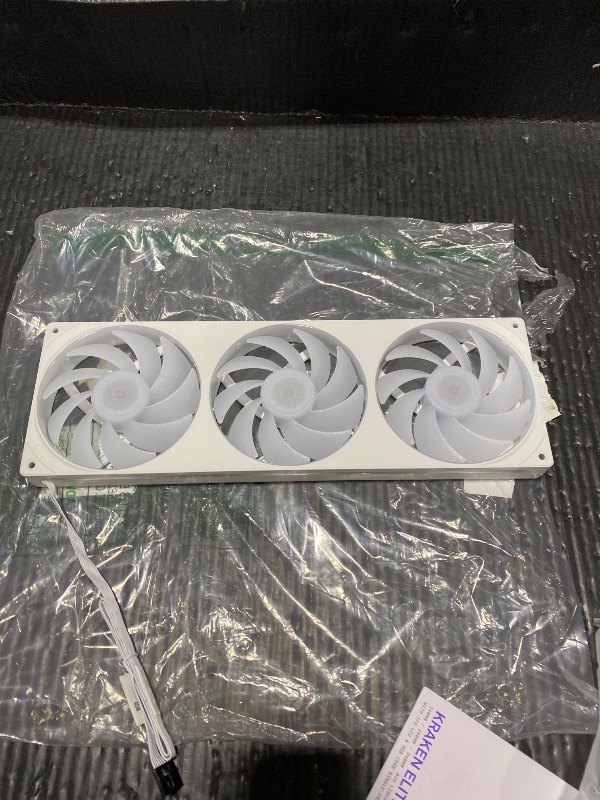 View 2 of NZXT Kraken Elite 360 AIO CPU Cooler White