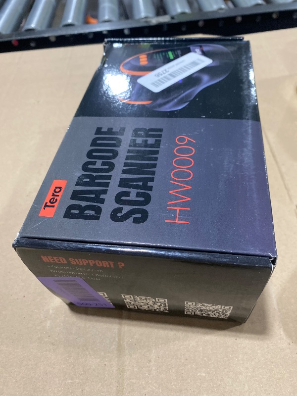 Photo 1 of Tera Barcode Scanner Wireless with Screen: Pro Version 1D 2D QR with Setting Keypad Charging Cradle Works with Bluetooth 2.4G Wireless USB Wired Handheld Bar Code Reader HW0009