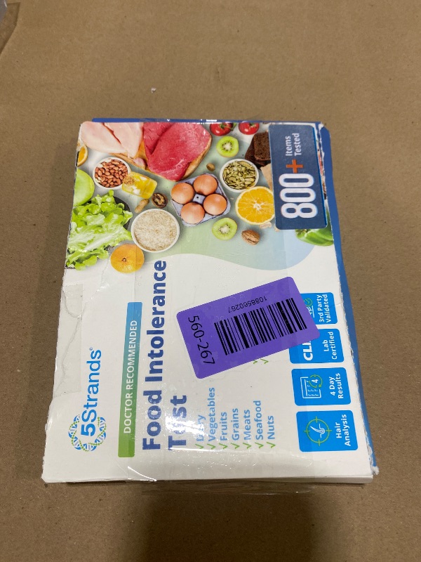 Photo 1 of 5Strands Food Intolerance Test, 800 Items