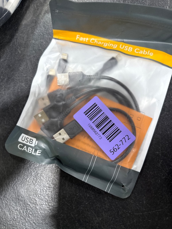View 2 of ULIFTUS 5-Pack USB to Lightning Cable - 1ft