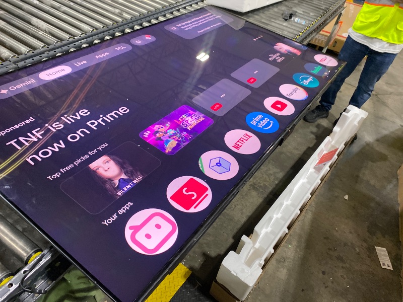 View 3 of TCL 75-inch QM7L QLED 4K Smart Google TV