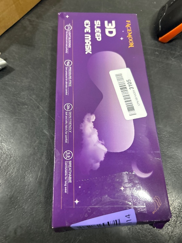 View 2 of FACEMOON Blackout Sleep Mask