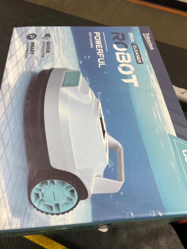View 4 of Tnbacious Robotic Pool Cleaner, Cordless, 100 Min Runtime