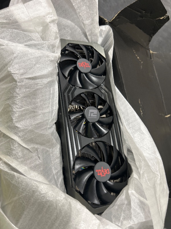 View 2 of PowerColor Red Devil RX 6950 XT Graphics Card 16GB GDDR6