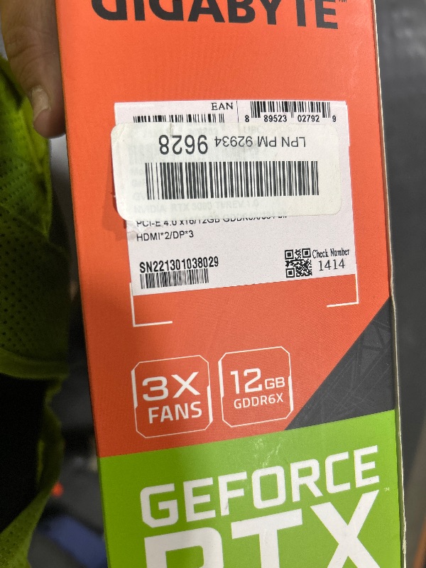 View 5 of GIGABYTE GeForce RTX 3080 Ti Gaming OC 12G Graphics Card