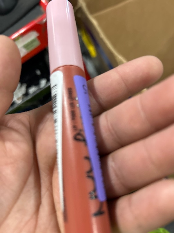 View 2 of NYX PROFESSIONAL MAKEUP Lip Lingerie XXL Matte Liquid Lipstick - Candela Babe (Warm Rose Nude)