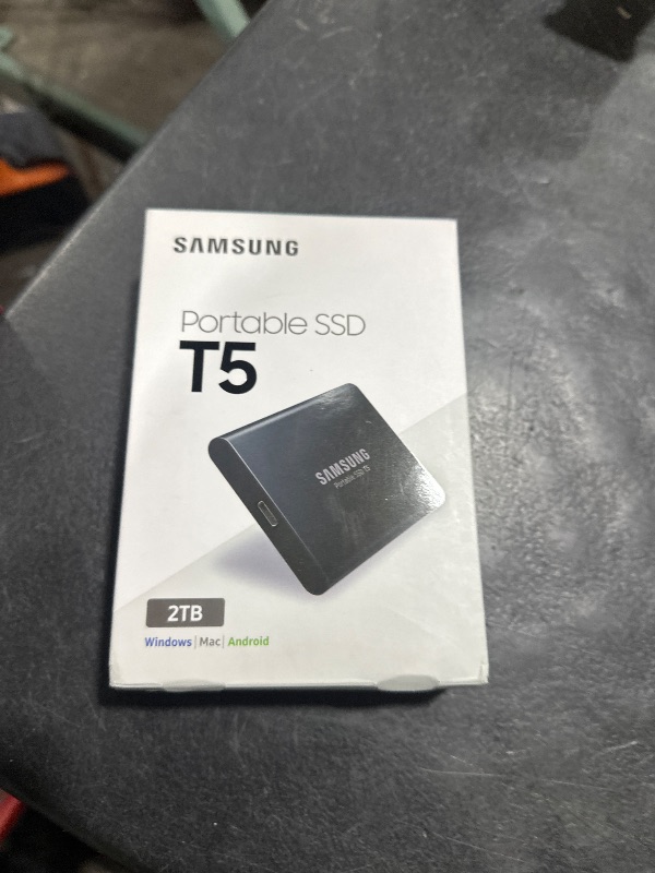 View 2 of Samsung T5 Portable SSD 2TB External Solid State Drive