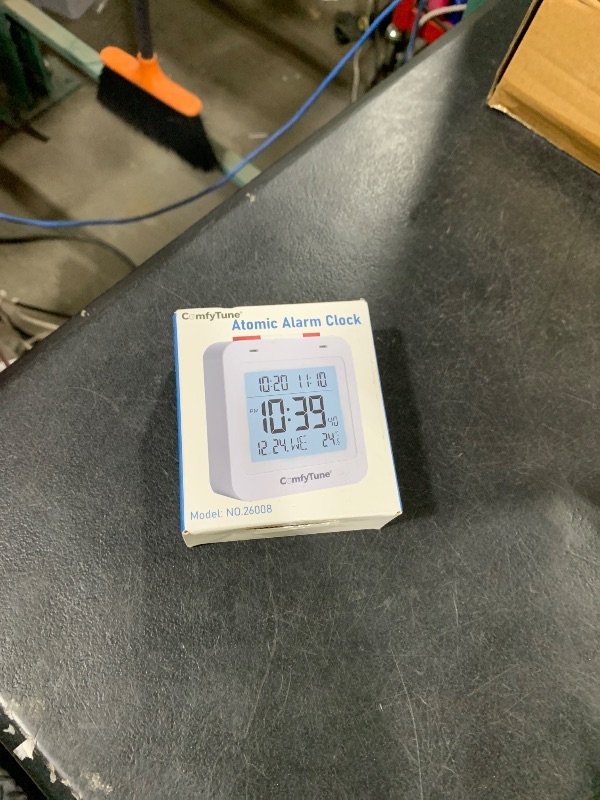 View 2 of ComfyTune Digital Atomic Alarm Clock
