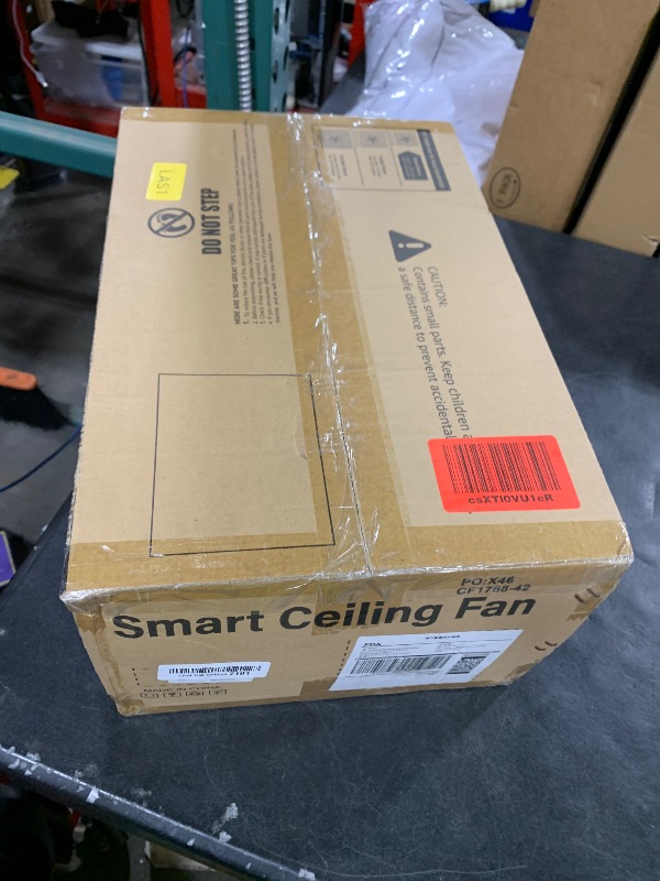 View 2 of ZMISHIBO 42 Inch Smart Ceiling Fan with RGB Light