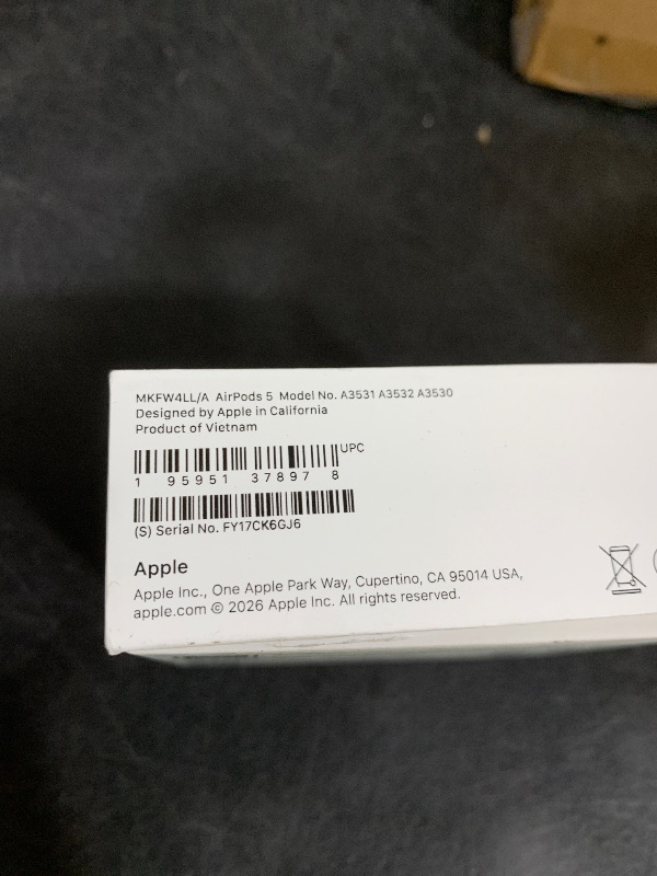 View 3 of Apple AirPods 5 Wireless Earbuds with ANC