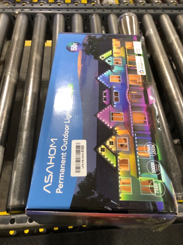 View 5 of ASAHOM Permanent Outdoor Lights Pro 150ft RGB CW LED