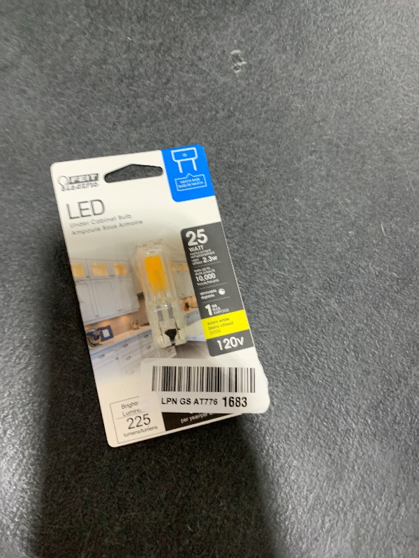 View 2 of Feit Electric LED DIM T4 G8 WW 25W Bulb