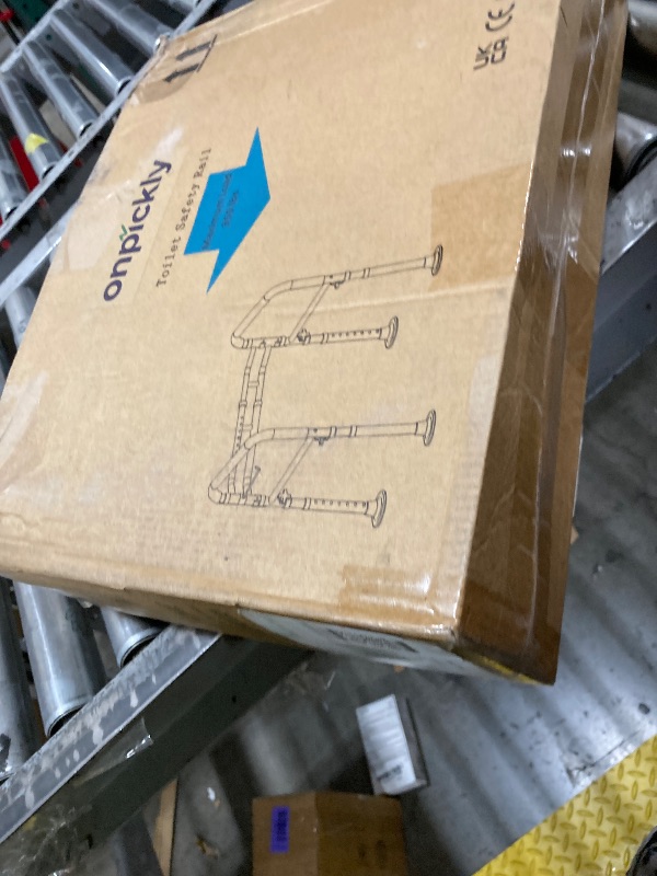 View 2 of Onpickly Adjustable Toilet Safety Rails, 350 lb Capacity