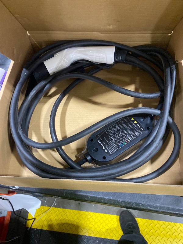 View 2 of Lectron Level 1 EV Charger - ETL Certified, 120V, 15 Amp, 16 ft Extension Cord & J1772 Cable - Portable Electric Car Charger for J1772 EVs with NEMA 5-15 Plug
