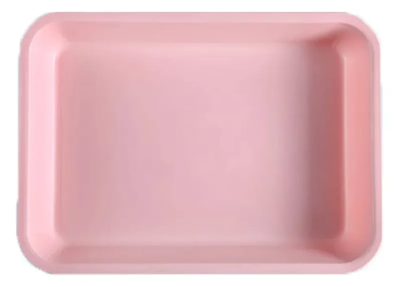 Photo 1 of Rectangular plastic Dessert/Salad Dishes Ultralight Durable Plates for Fruit 8 pack
