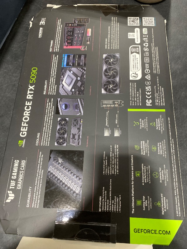 View 3 of ASUS ROG Astral GeForce RTX 5090 32GB GDDR7 OC Gaming Graphics Card
